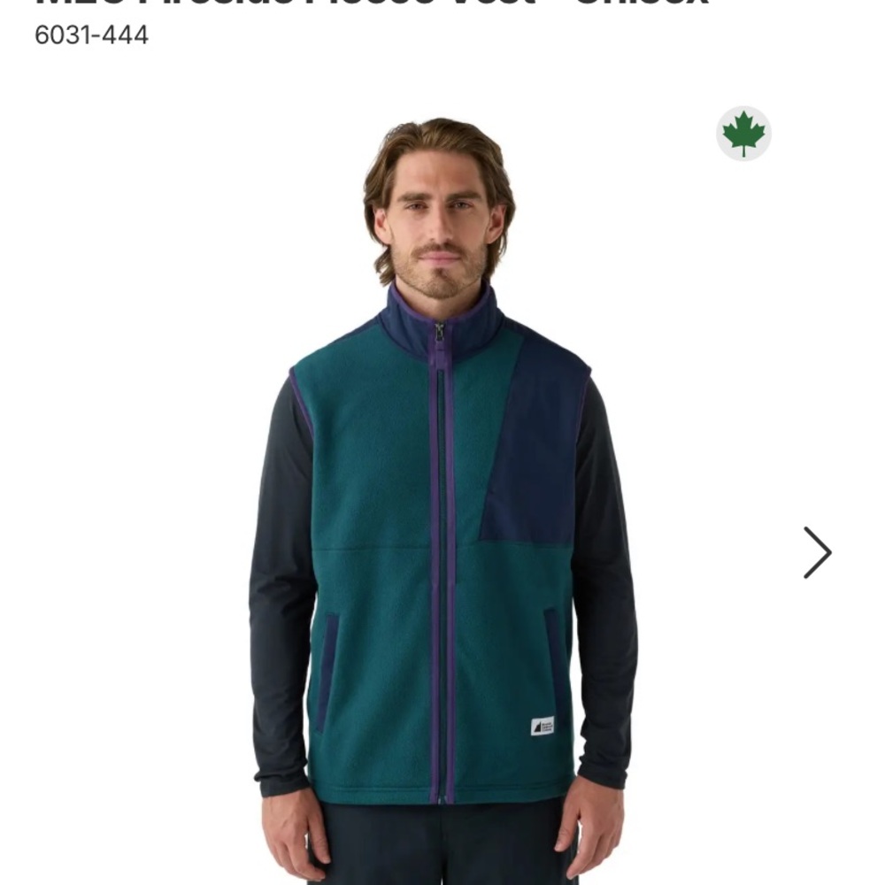 UNISEX MEC Fleece Fireside Vest